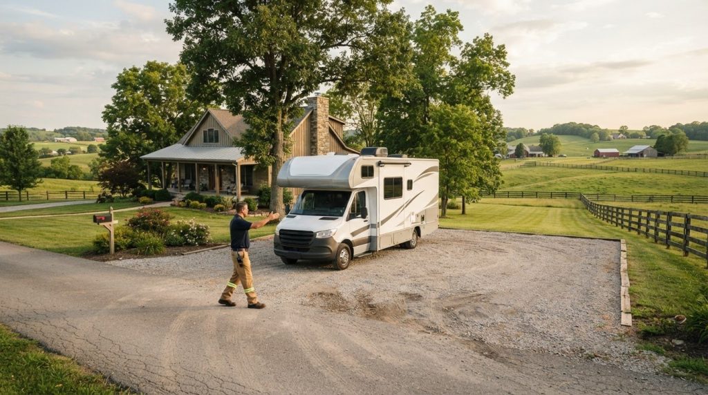 Can I Have an RV Delivered to My House in Millersburg, Ohio?
