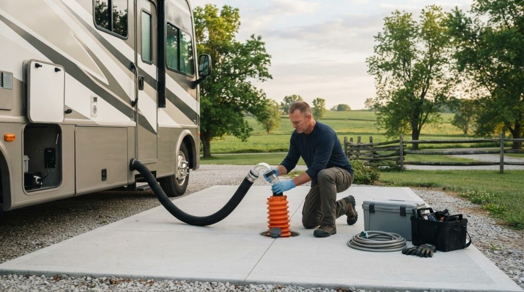 How to Look Like an Expert at the RV Dump Station