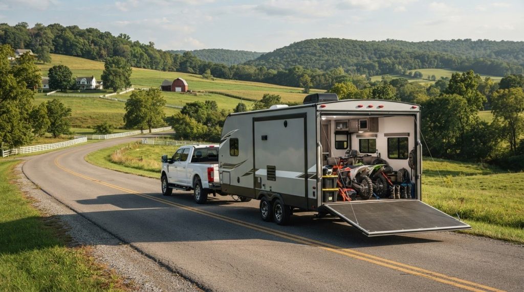 Toy Hauler Rental in Ohio: Choose the Right RV for Your Gear
