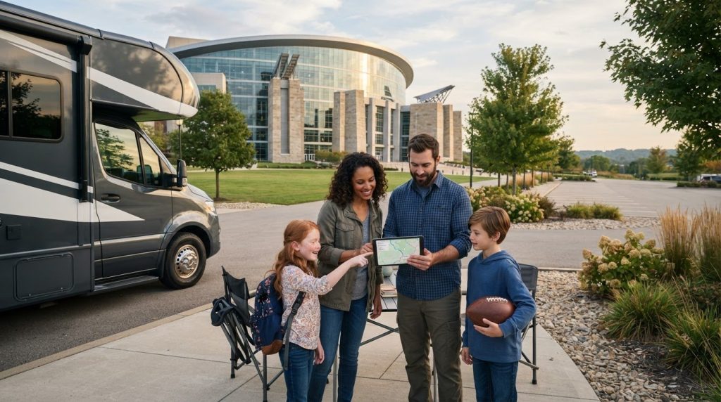 Plan a Motorhome Trip to the Pro Football Hall of Fame