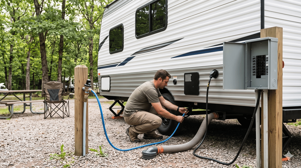RV Campground Hookups