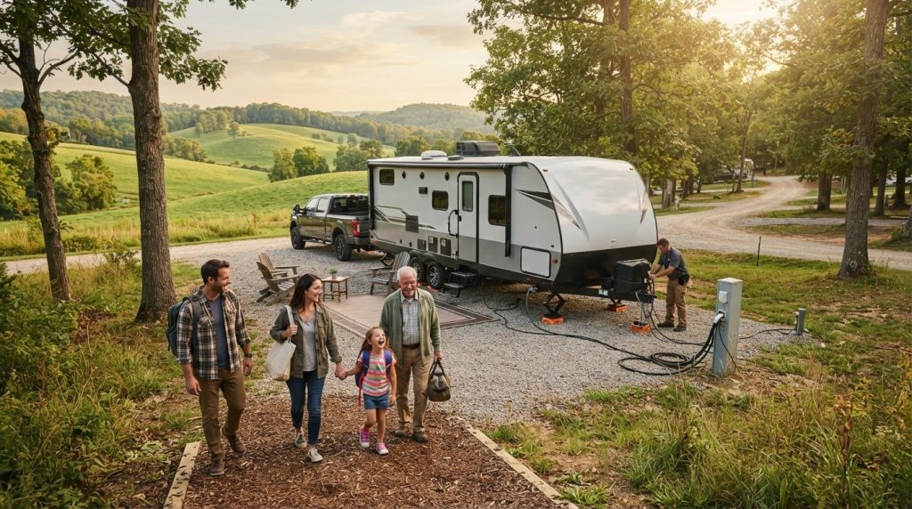 Campsite Delivery: How to Get Your RV Delivered and Set Up