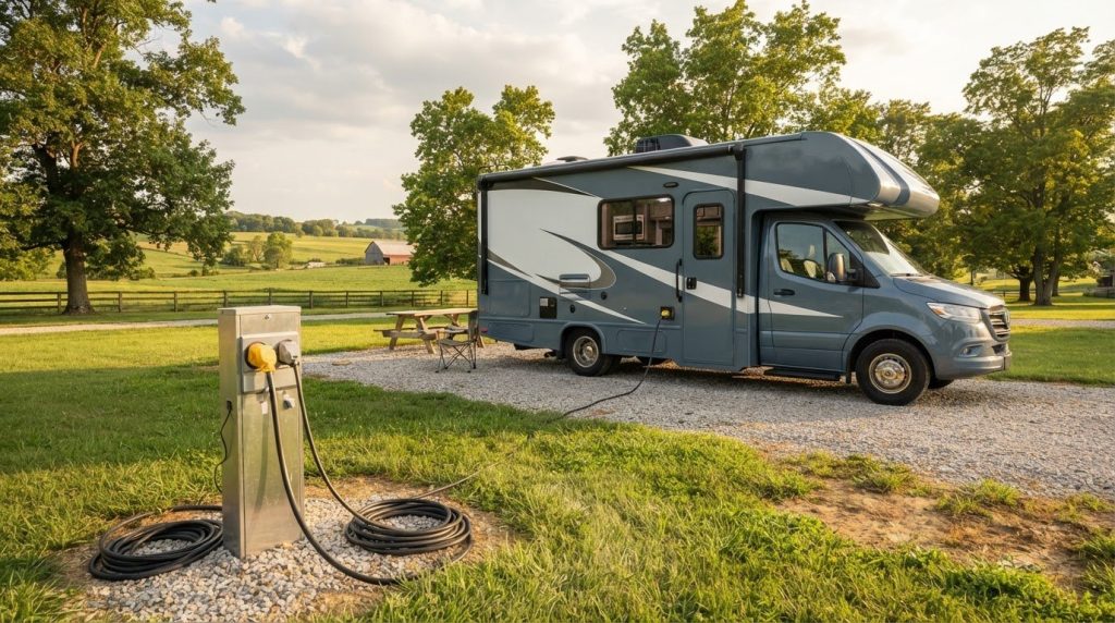 Do I Need a 50-Amp or 30-Amp Site for My RV Rental?